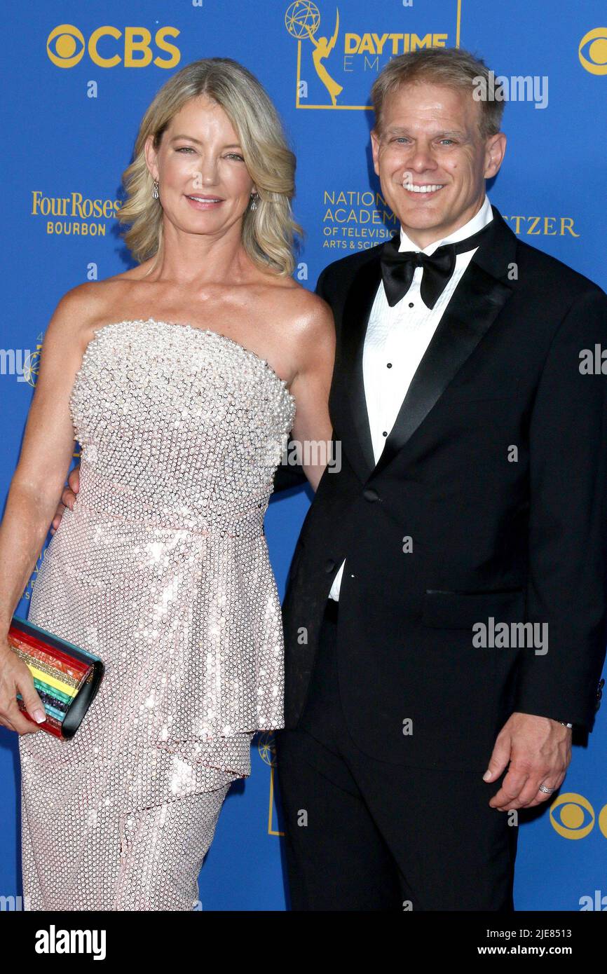 Pasadena, CA. 24th June, 2022. Cynthia Watros, Curtis Gilliland at arrivals for 49th Annual