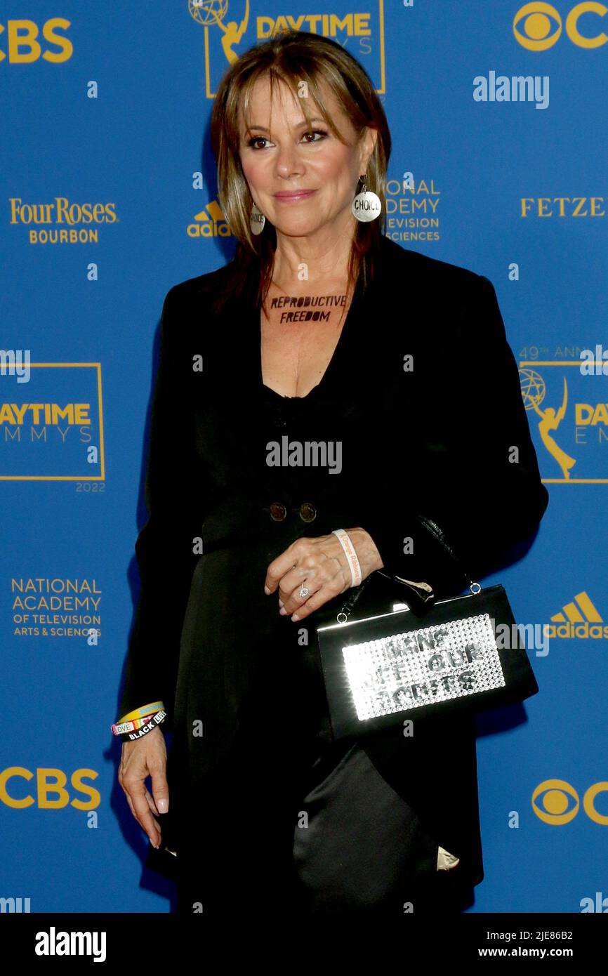 June 24, 2022, Pasadena, CA, USA: LOS ANGELES - JUN 24:  Nancy Lee Grahn at the 49th Daytime Emmys Awards at Pasadena Convention Center on June 24, 2022 in Pasadena, CA (Credit Image: © Kay Blake/ZUMA Press Wire) Stock Photo