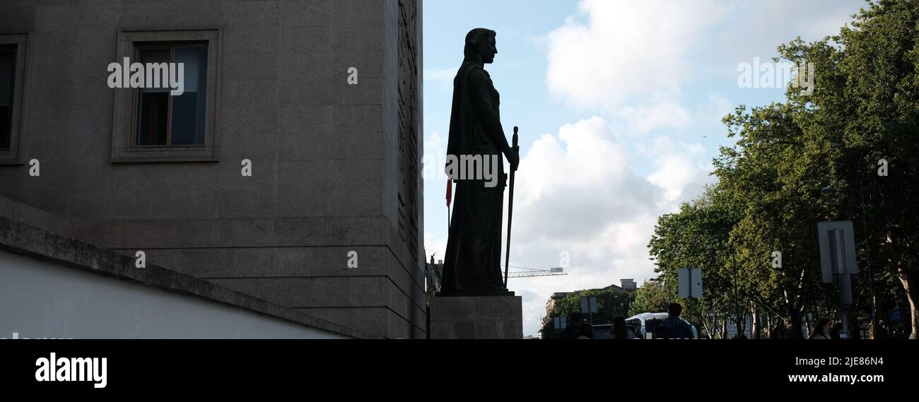 Statue of justice porto hires stock photography and images Alamy