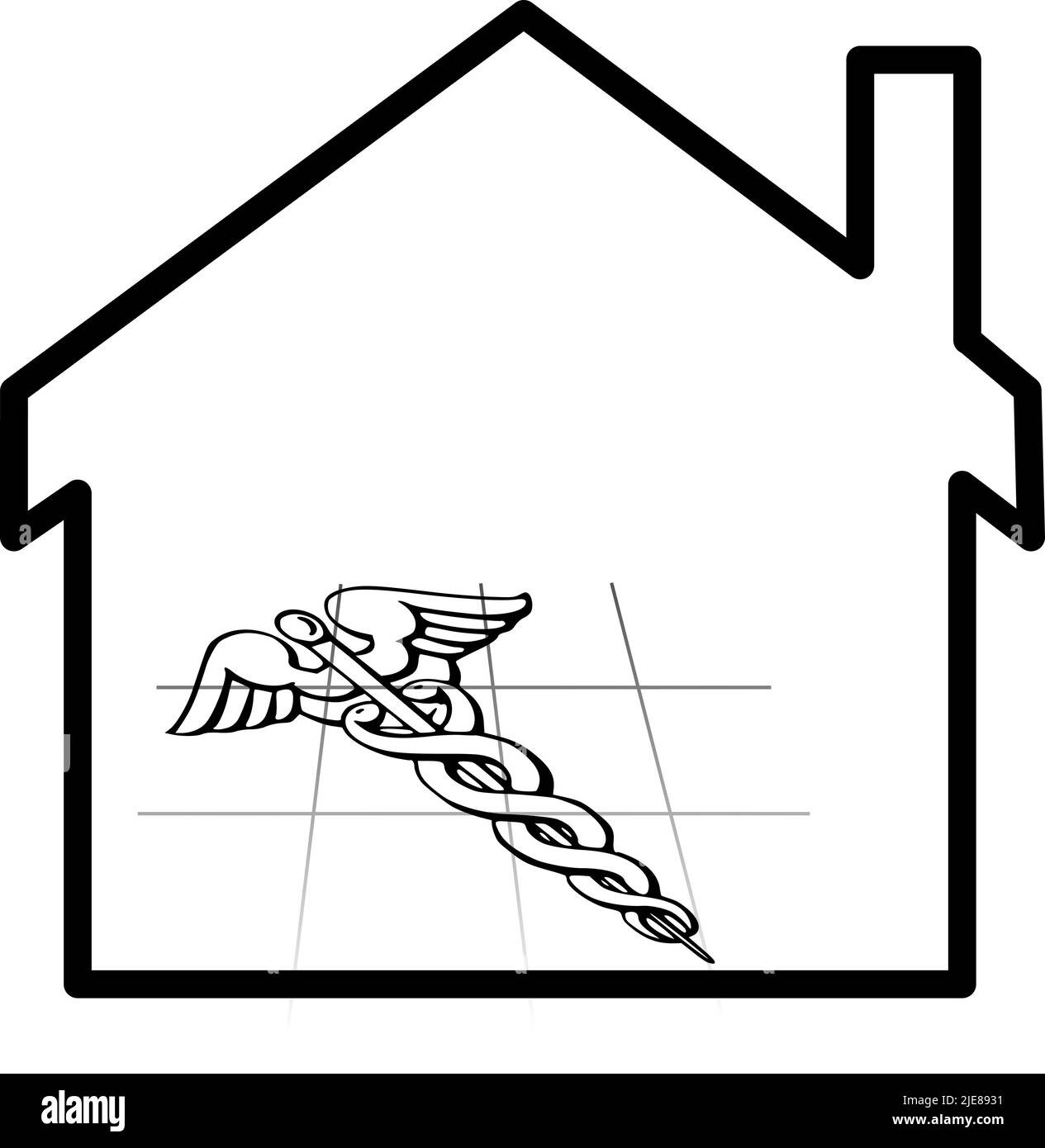 Health, hospital and doctors. Illustration Stock Photo - Alamy