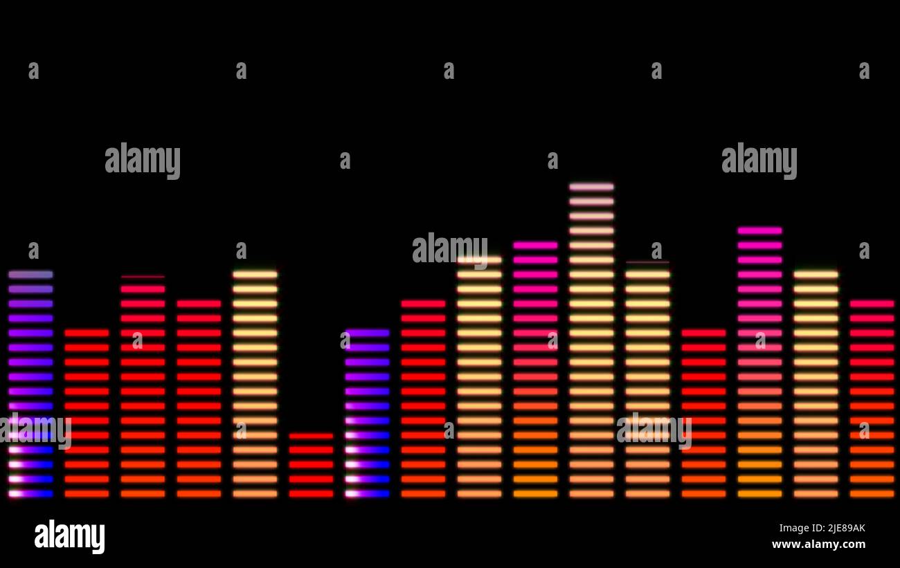 Digital equalizer bar graph, Sound Equalizer Abstract Background