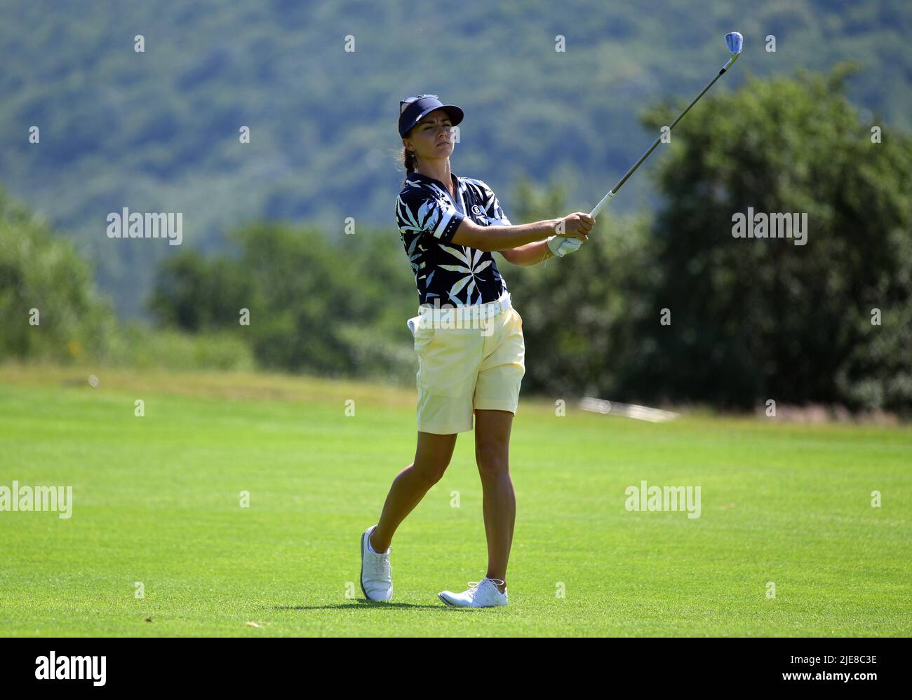 Beroun, Czech Republic. 26th June, 2022. Czech Klara Spilkova in action