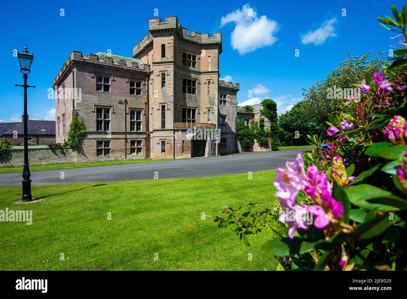 Barmoor Castle, Lowick, Northumberland, England, UK Stock Photo Alamy