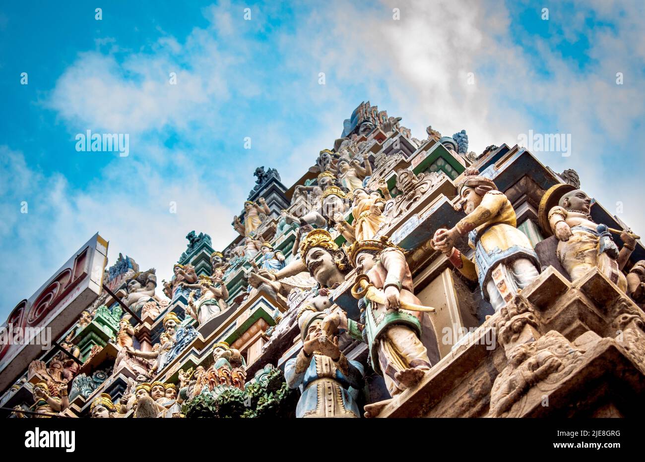 Traditional Temple in South Indian - Tamil Nadu Stock Photo - Alamy