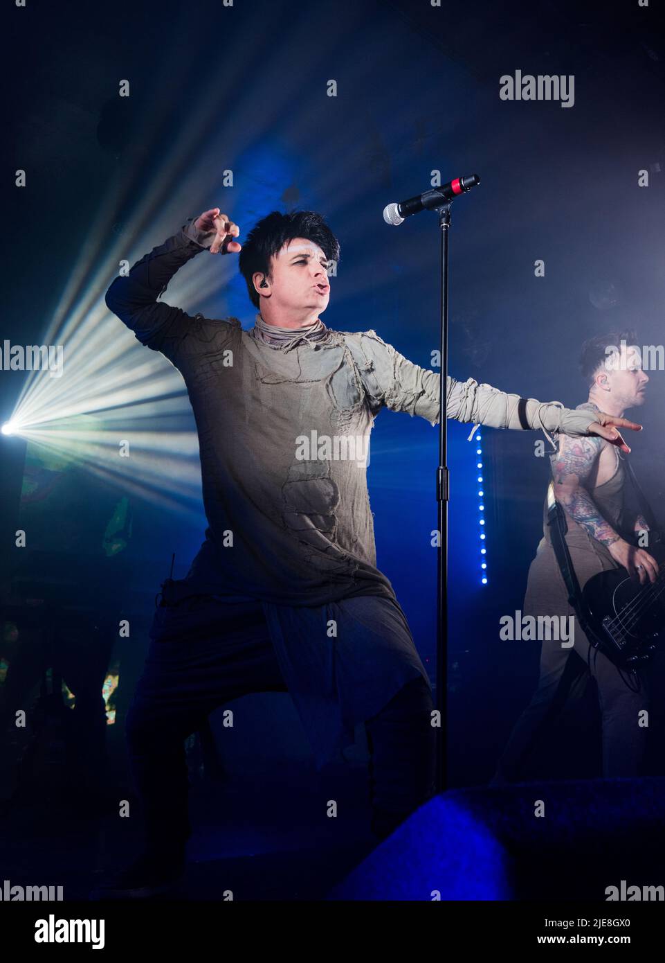 middlesbrough, United Kingdom. 17 March 2018. Gary Numan performing live at the Middlesbrough Empire. Credit : Tracy Daniel / Alamy New Live Stock Photo
