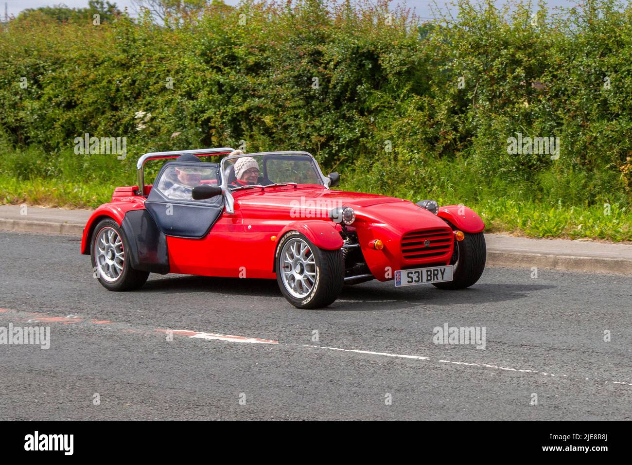 1998 90s red WestField 1800cc petrol opentopped roadster