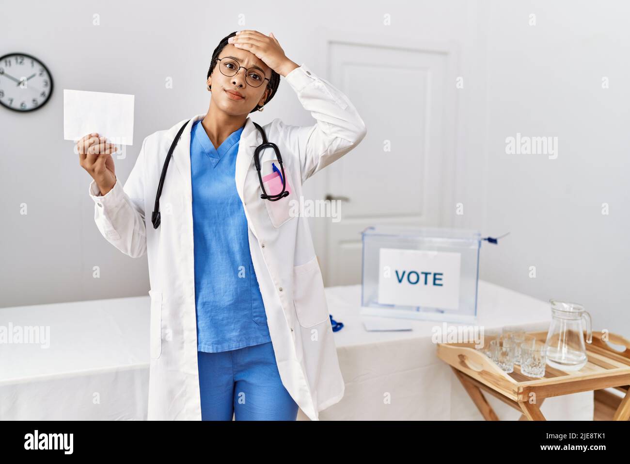 Young angry doctor hi-res stock photography and images - Alamy