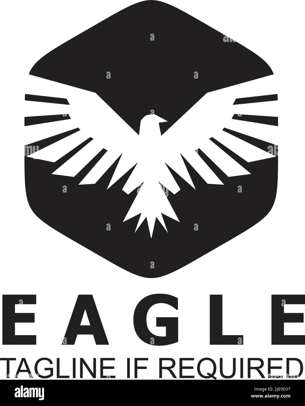Eagle bird logo icon design vector template Stock Vector Image & Art ...