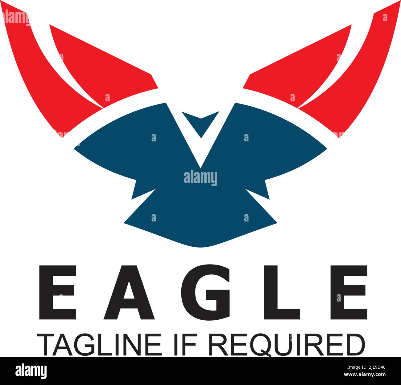 Eagle bird logo icon design vector template Stock Vector Image & Art ...