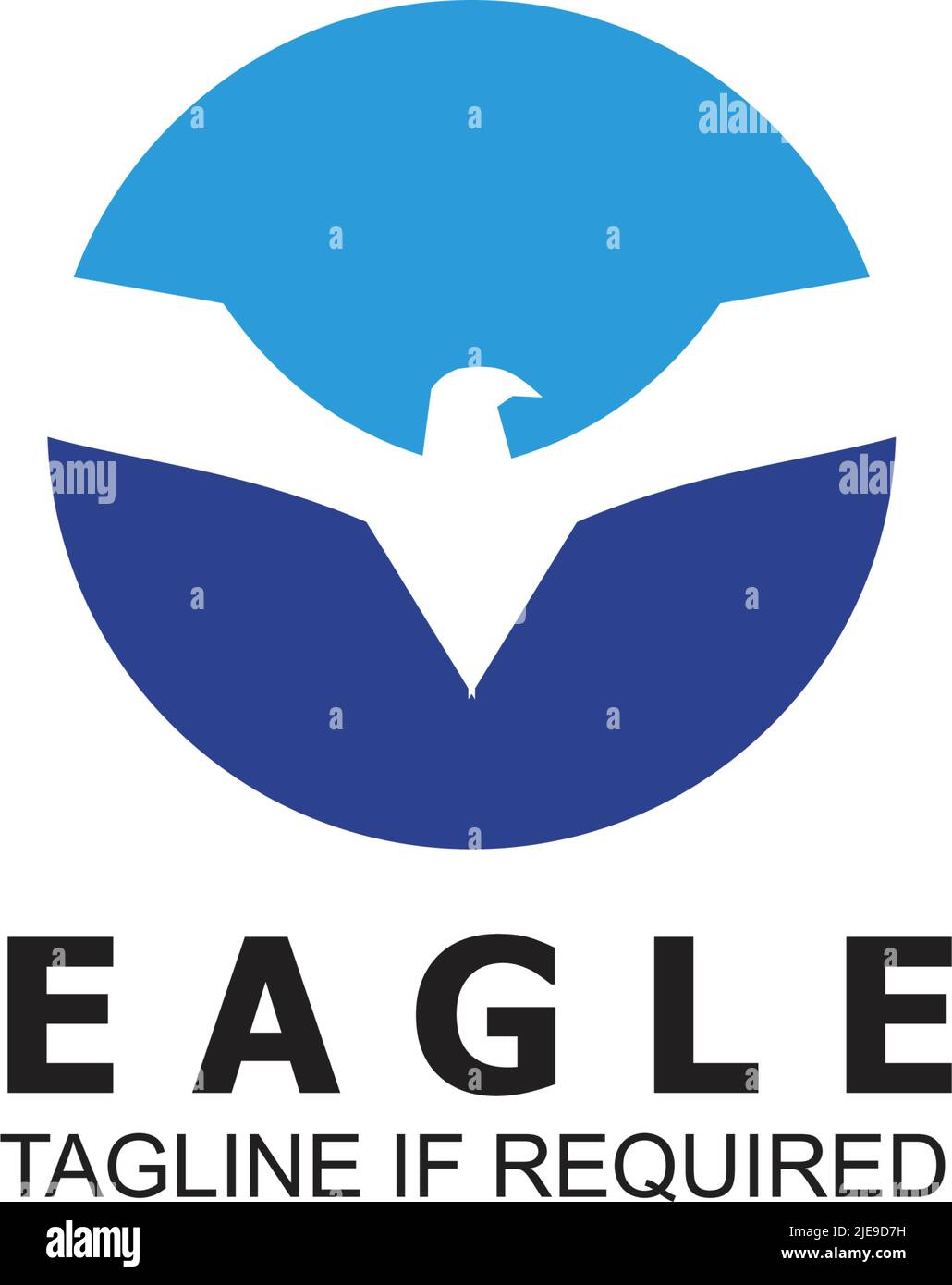 Eagle bird logo icon design vector template Stock Vector Image & Art ...