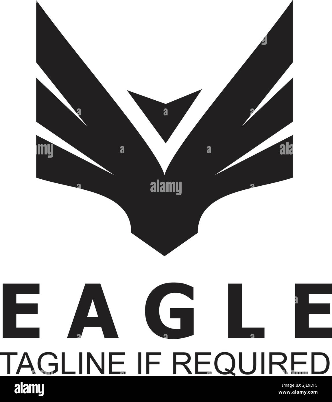 Eagle bird logo icon design vector template Stock Vector Image & Art ...
