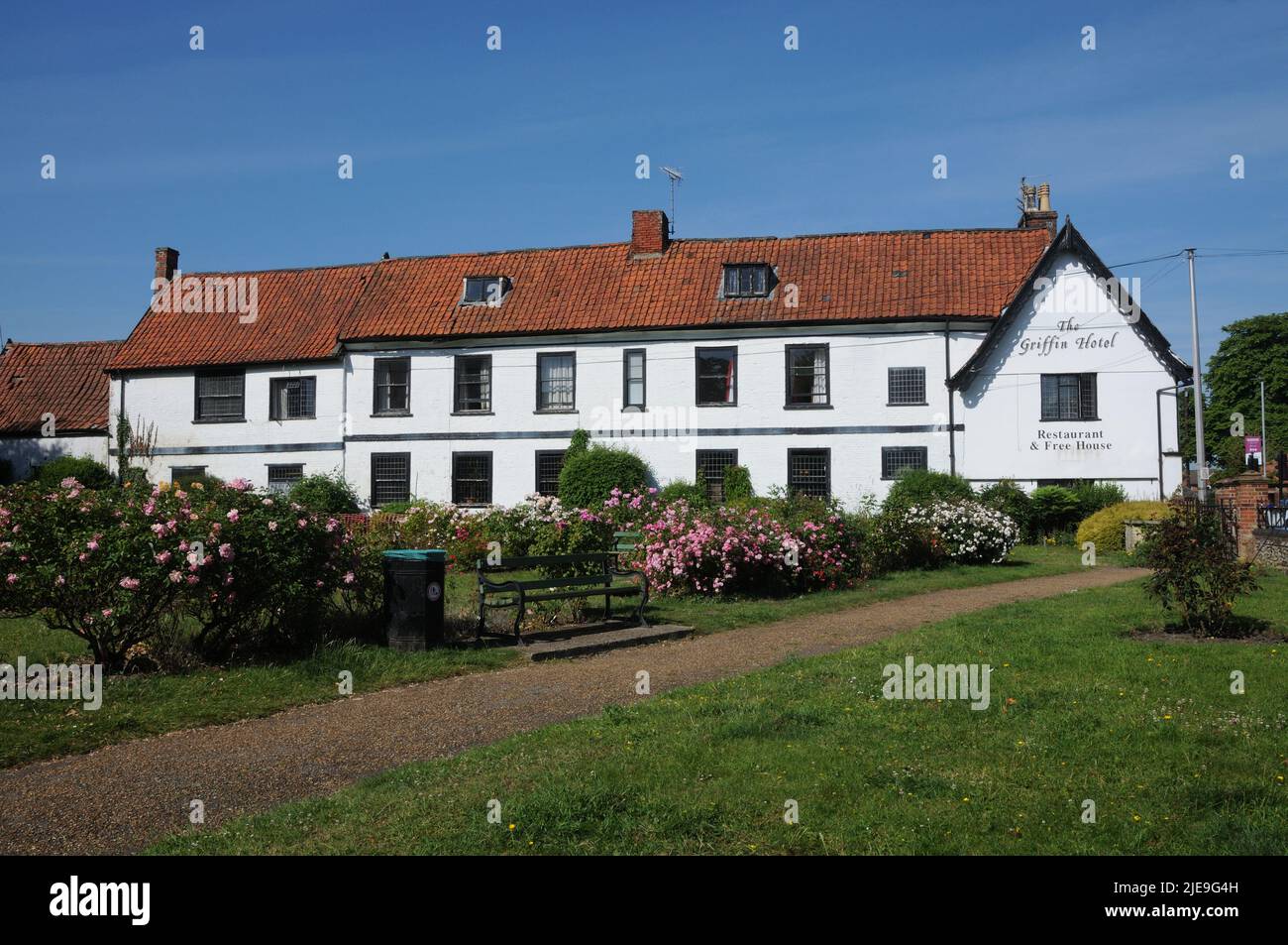 The Griffin Hotel, Attleborough, Norfolk Stock Photo Alamy