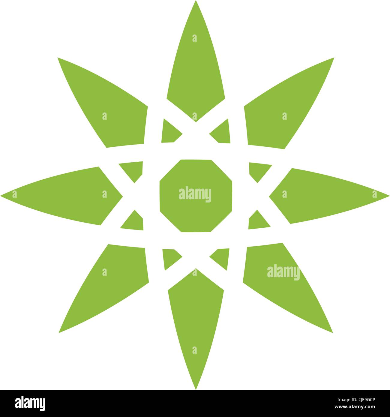 Flower icon logo design inspiration vector template Stock Vector Image ...