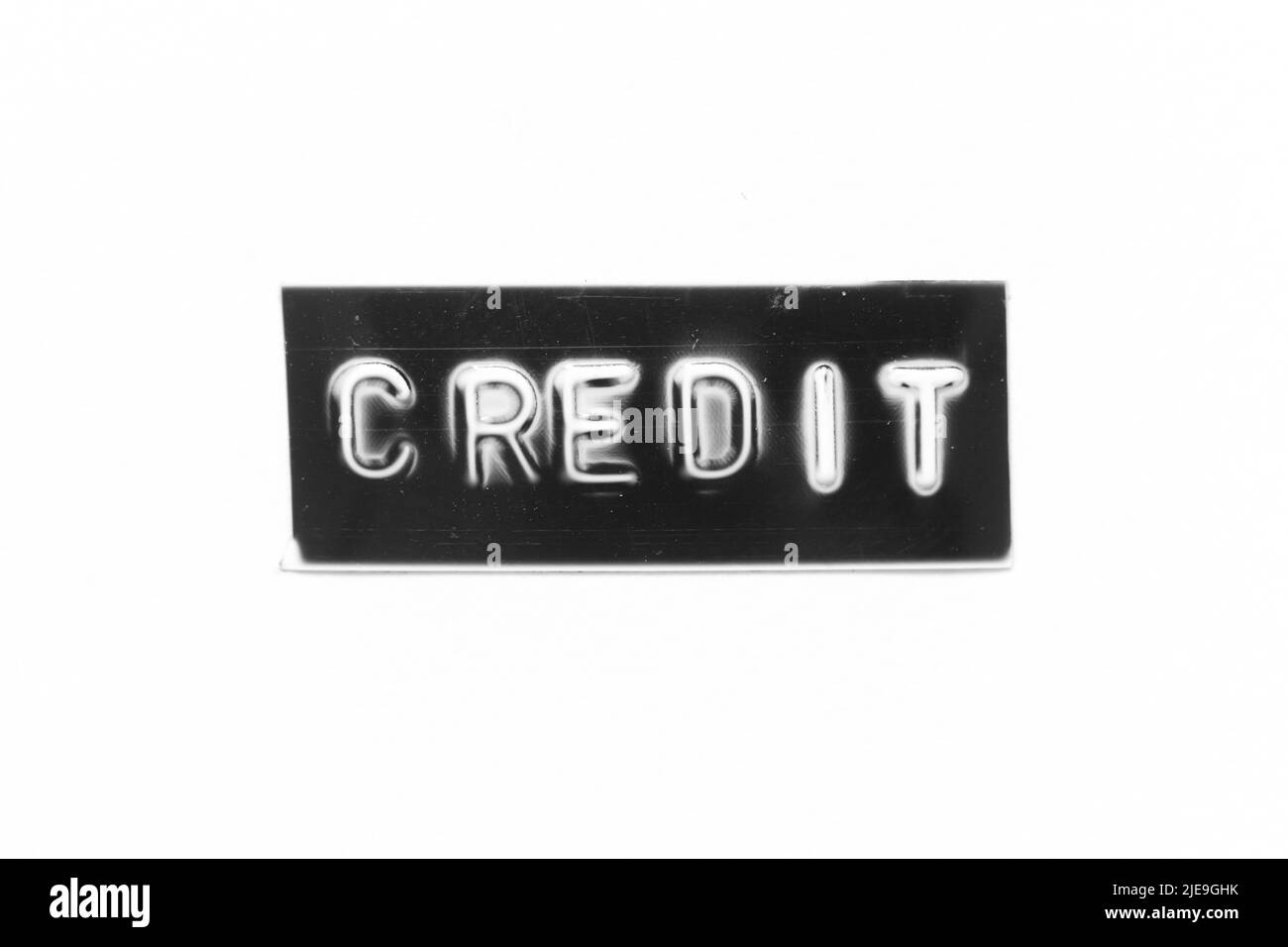 Embossed credit card Black and White Stock Photos & Images Alamy