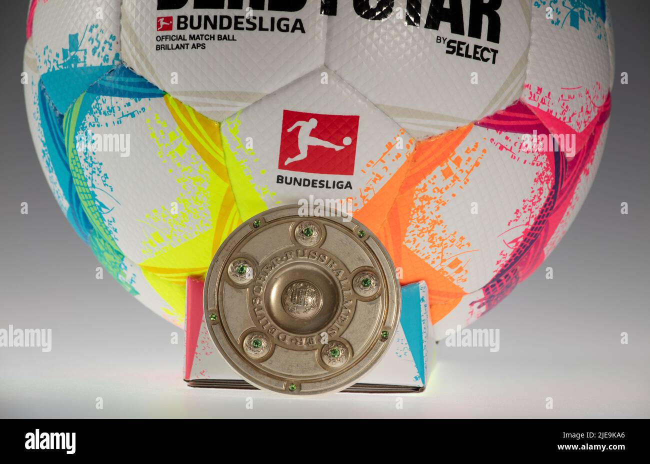 DERBYSTAR Bundesliga Brillant APS 2022 Football Ball - 22/23