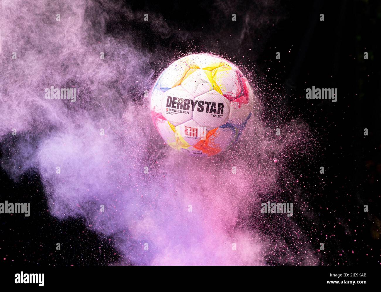 DERBYSTAR Bundesliga Brillant APS 2022 Football Ball - 22/23