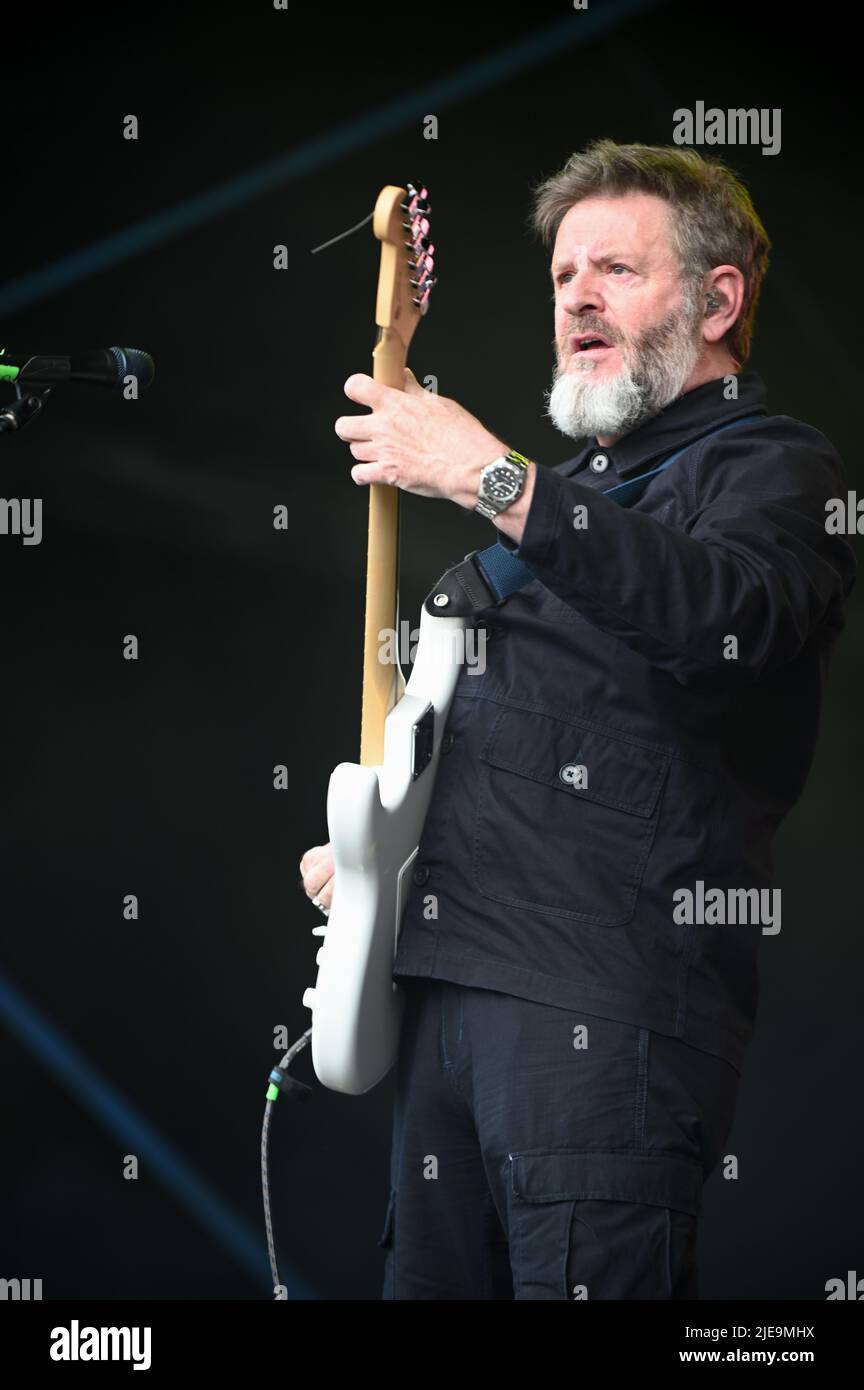 Scritti Politti , Performing at Lets Rock Leeds 80s Festival , Uk ,  25.06.2022 Stock Photo