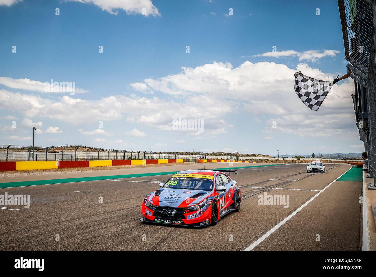 96 AZCONA Mikel (ESP), BRC Hyundai N Squadra Corse, Hyundai Elantra N ...