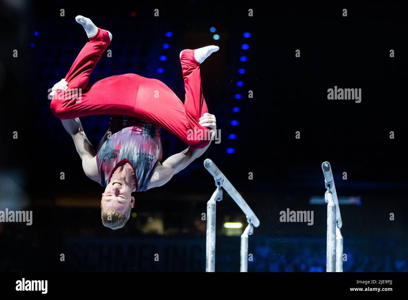 Parallel bars gymnastics apparatus hires stock photography and images