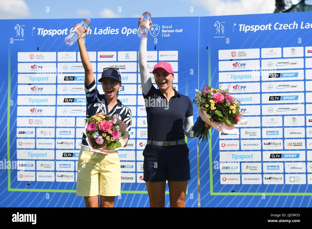 Beroun, Czech Republic. 26th June, 2022. The second placed Czech Klara