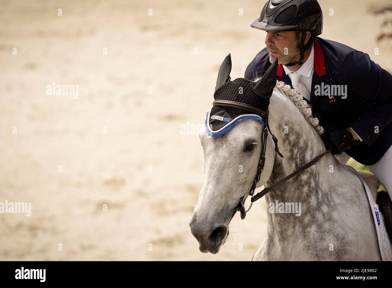 ROTTERDAM Gregory Cottard (France) in action during the Nations Cup