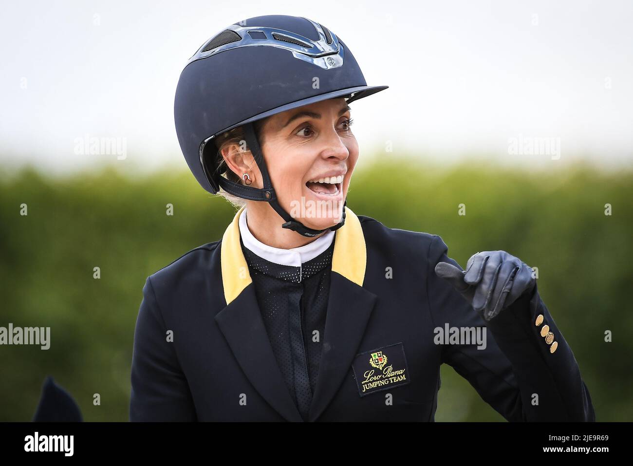 Edwina TOPS-ALEXANDER of Australia riding Catenda during the