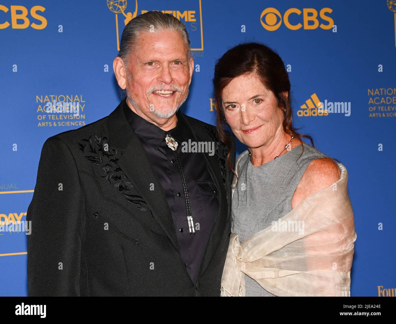 24 June 2022 Los Angeles, California Jeff Kober and Adele Slaughter