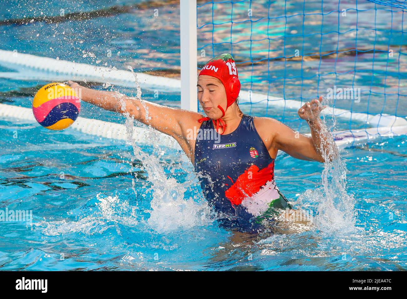 BUDAPEST, HUNGARY JUNE 26 Alda Magyari of Hungary during the FINA