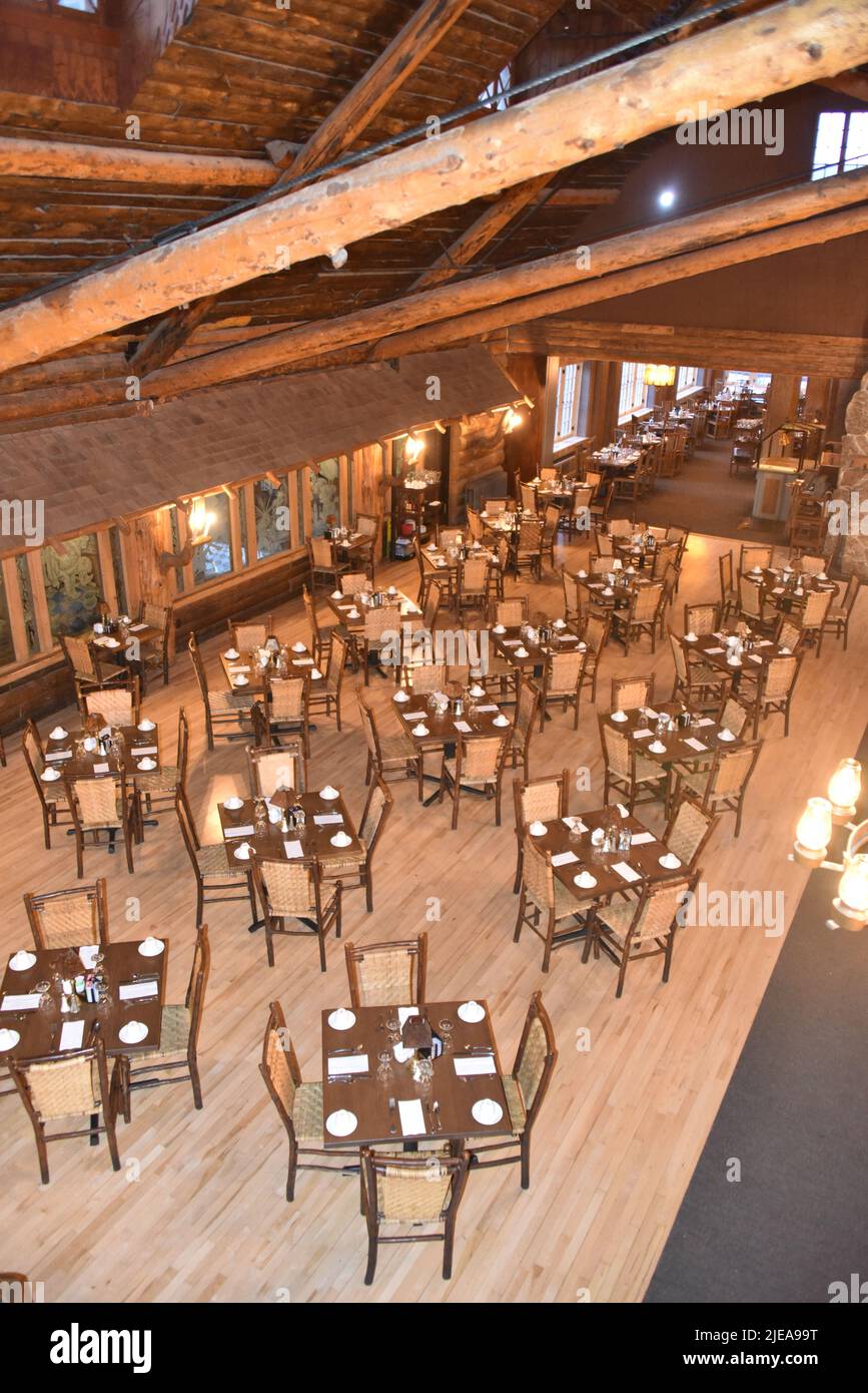 Yellowstone National Park, U.S.A. 5/2124/2022. Old Faithfull Inn