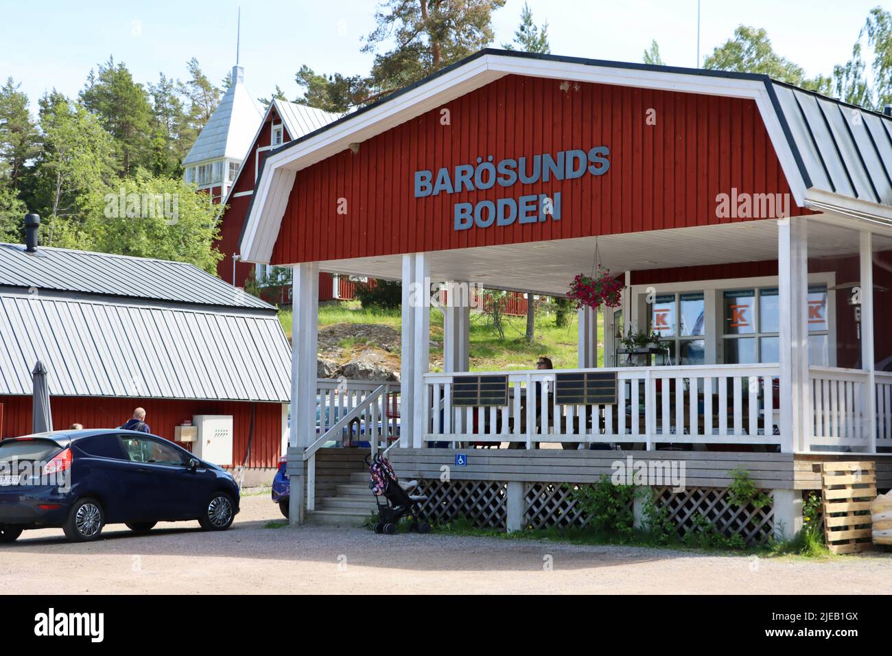 Barösunds Boden  on Barösund island, Inkoo, Finland Stock Photo