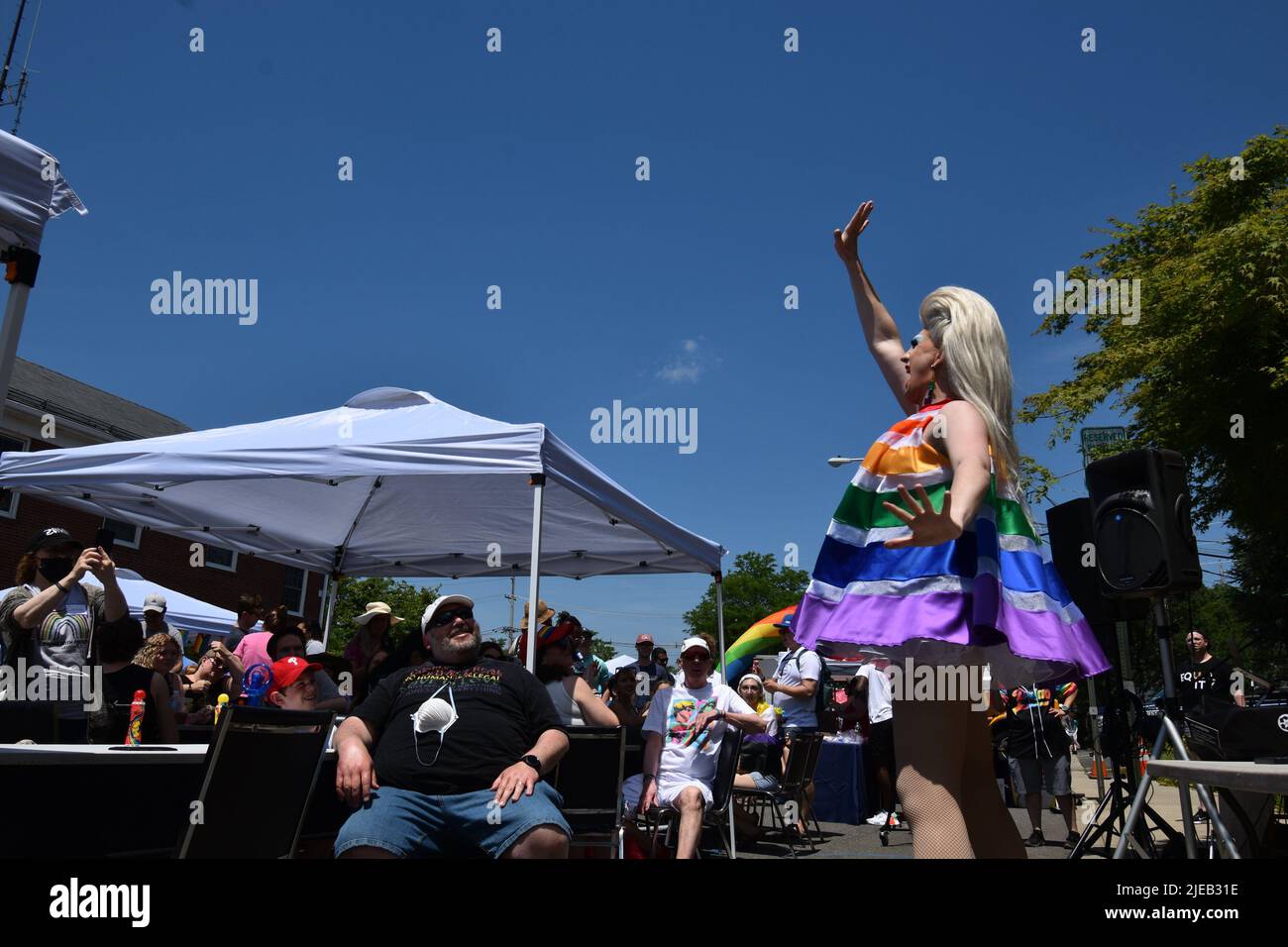 June 26, 2022, Fair Lawn, USA, New Jersey (NEW) Maxi Padding performs