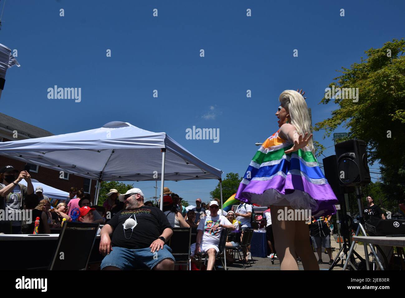 June 26, 2022, Fair Lawn, USA, New Jersey (NEW) Maxi Padding performs