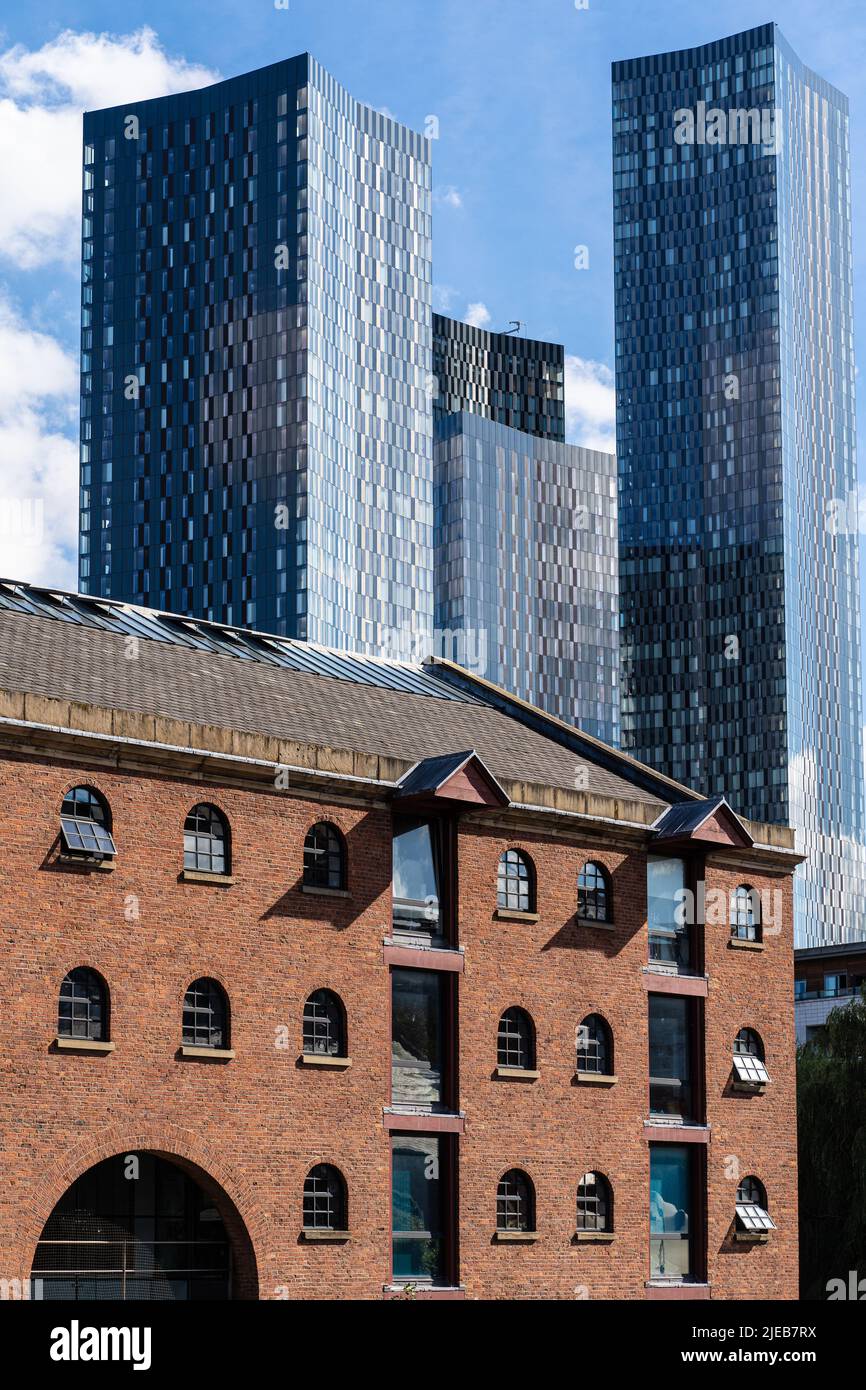 Deansgate square towers hires stock photography and images Alamy