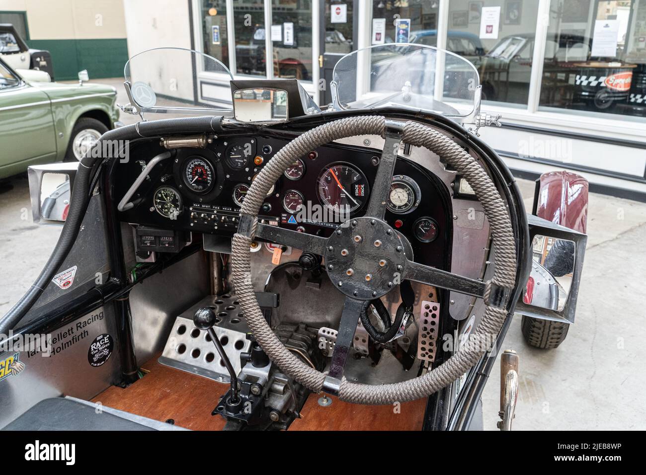 the carding shed, holmfirth Stock Photo Alamy