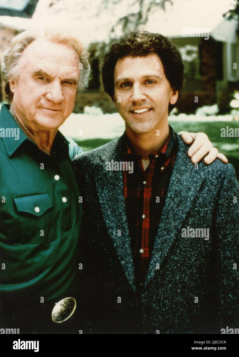 American actors Jack Warden and John Rubenstein in the TV Series Crazy Like a Fox, USA 1984