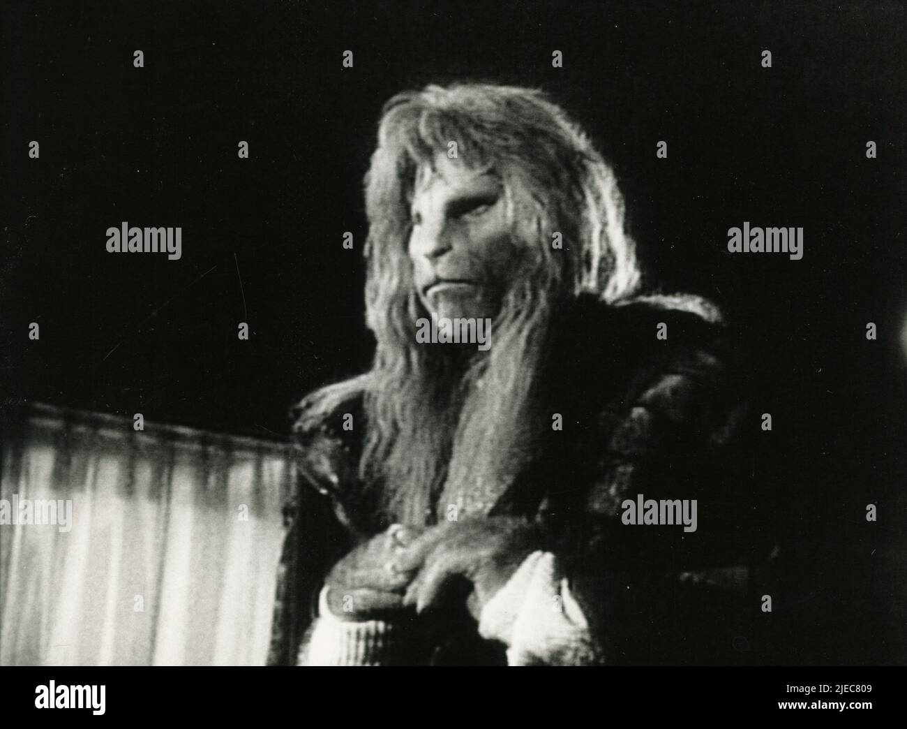 Actor Ron Perlman in the TV Series Beauty and the Beast, USA 1989 Stock