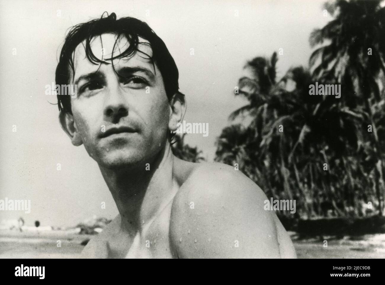French actor Jean-Hugues Anglade in the movie Nocturne Indien, 1989 Stock Photo