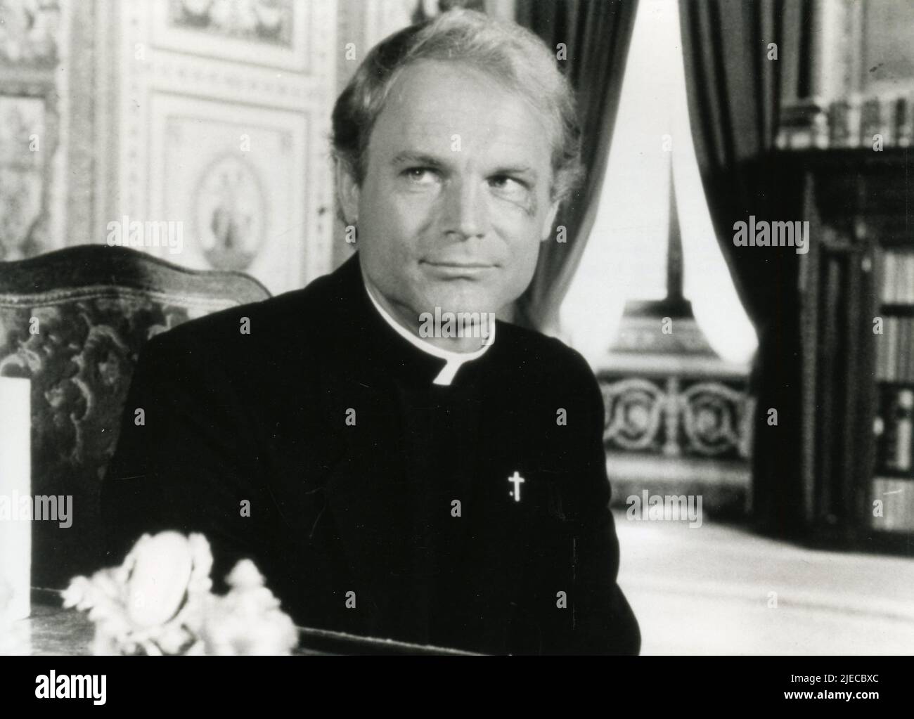 Italian actor Terence Hill in the movie The World of Don Camillo, Italy