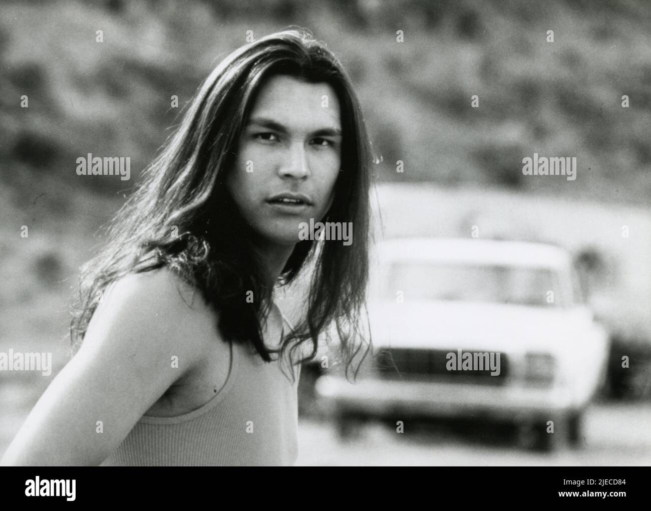 Canadian actor Adam Beach in the movie Smoke Signals, USA 1998 Stock