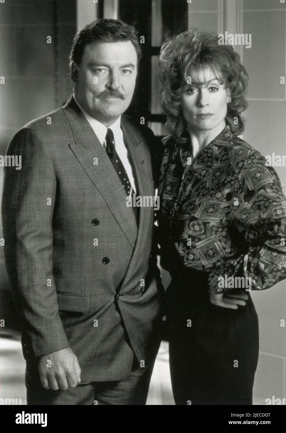 Actor Stacy Keach and actress Judith Light in the movie Against Their Will, USA 1994 Stock Photo