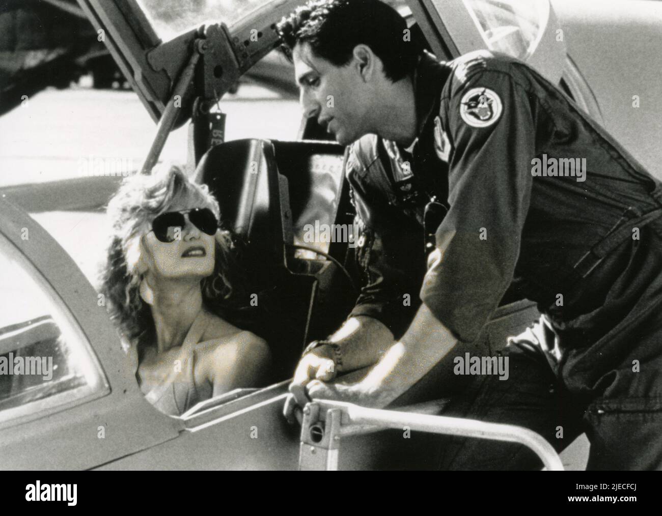American actors Laura Dern and Vincent Spano in the movie Afterburn, USA 1992 Stock Photo