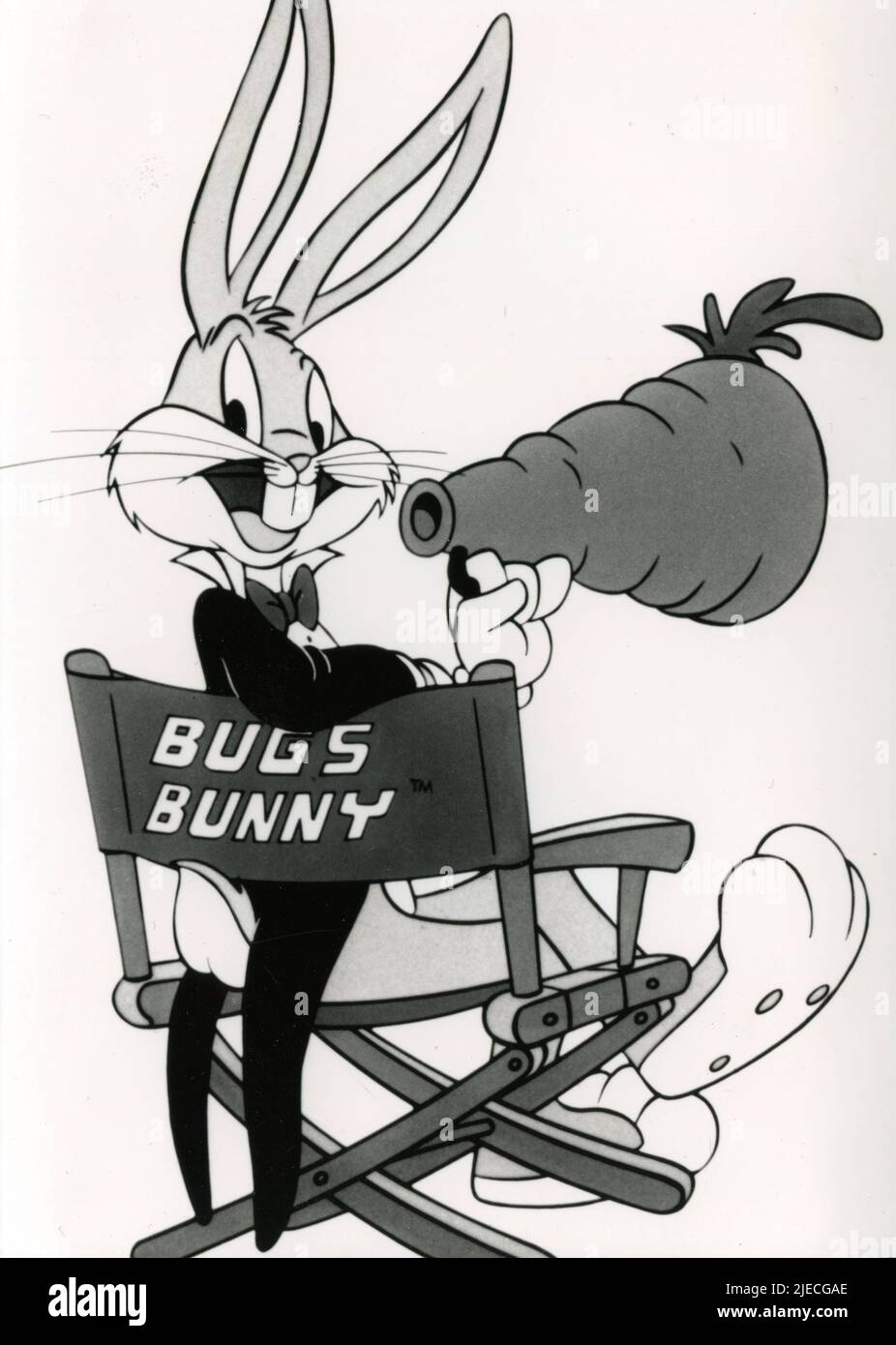 Animated cartoon character Bugs Bunny, USA 1996 Stock Photo