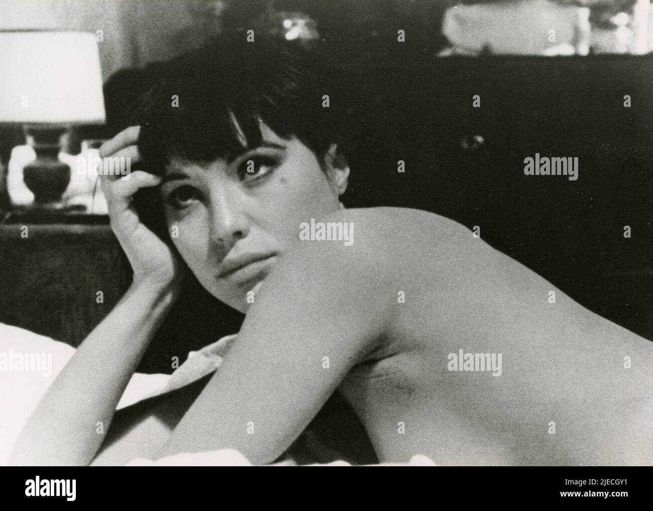 Italian actress Rosa Fumetto in the movie La Vedova del Trullo, Italy 1979 Stock Photo