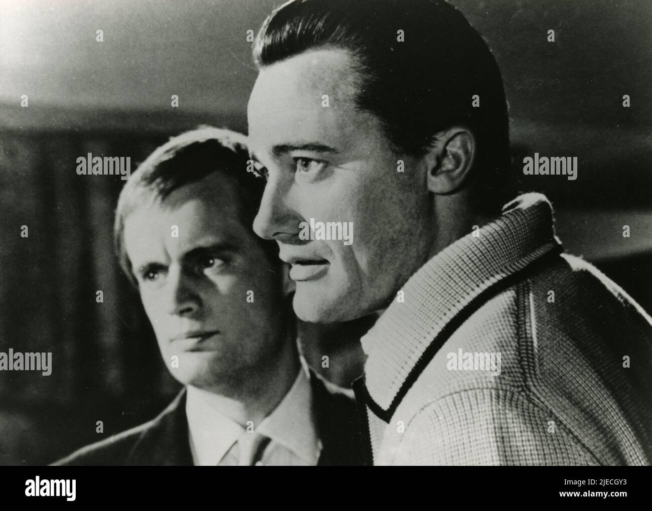 Actors David McCallum and Robert Vaughn in the movie To Trap a Spy, USA 1964 Stock Photo