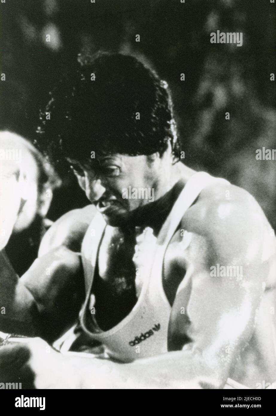 Actor Sylvester Stallone in the movie Over the Top, USA 1987 Stock Photo