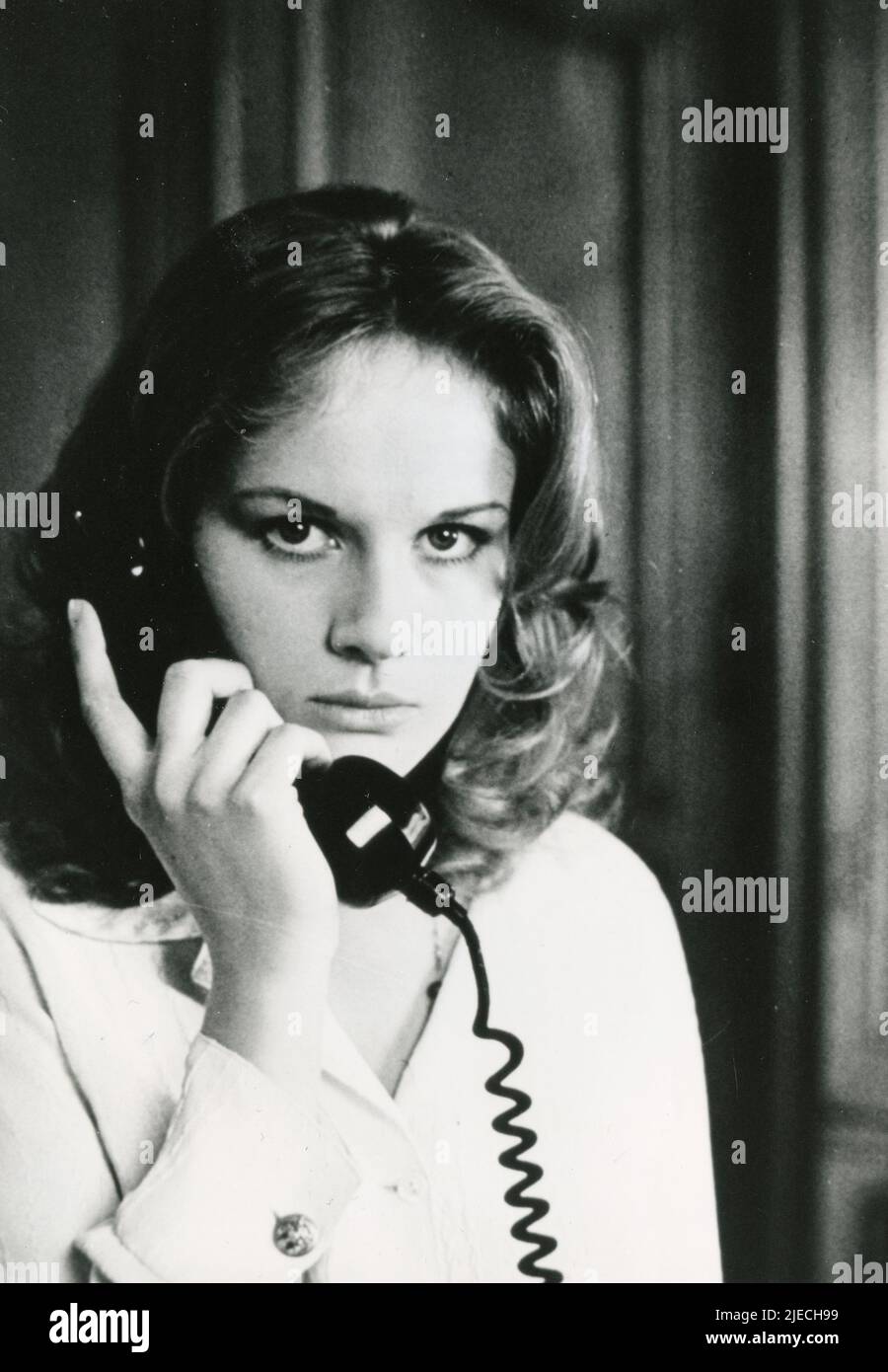 French actress Dominique Sanda in the movie Without Apparent Motive, France 1971 Stock Photo