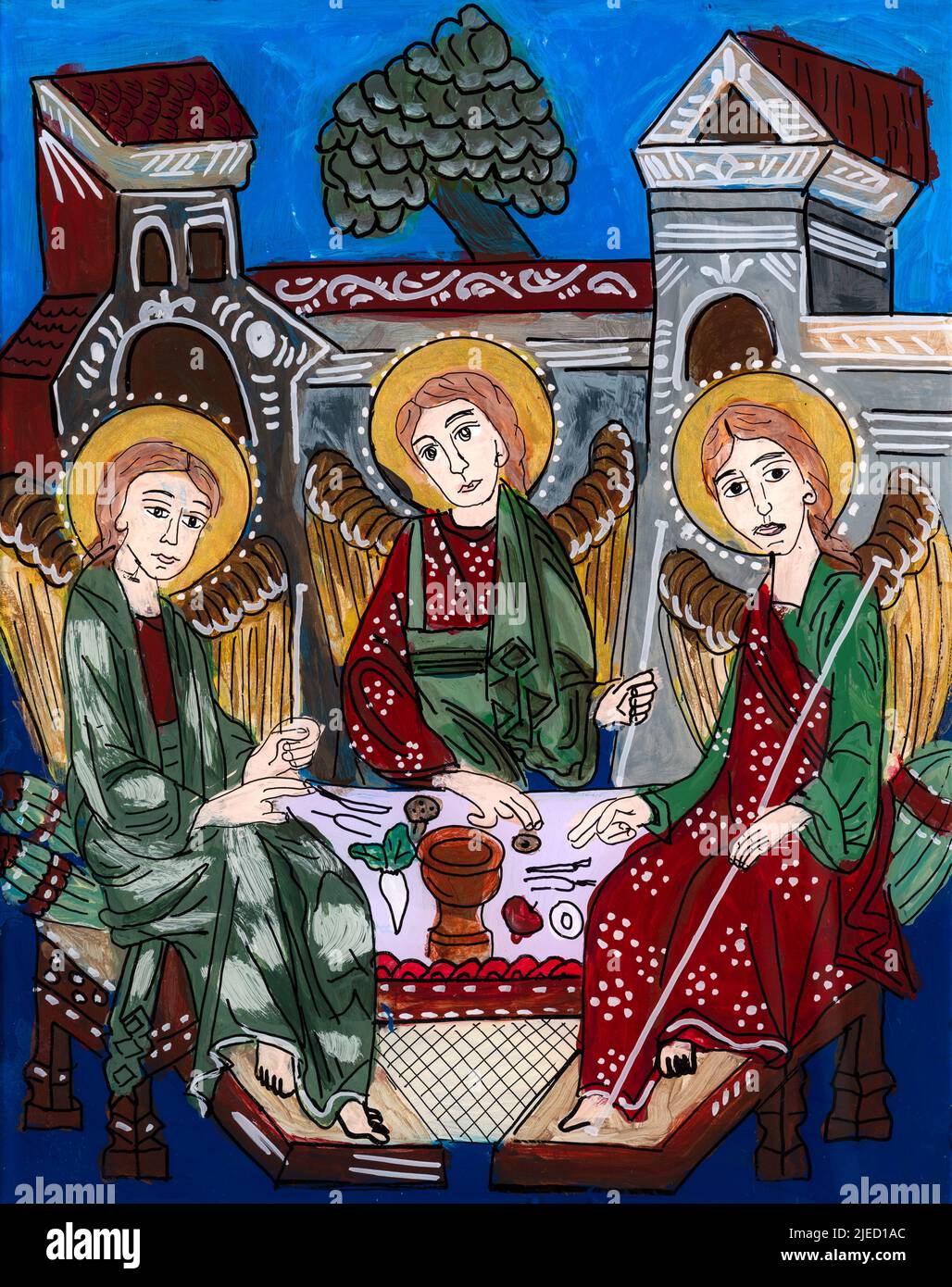 Christian trinity icon hi-res stock photography and images - Alamy