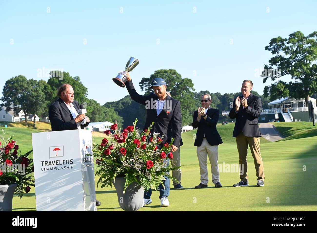 Pga golf tournament winners cup hi-res stock photography and images