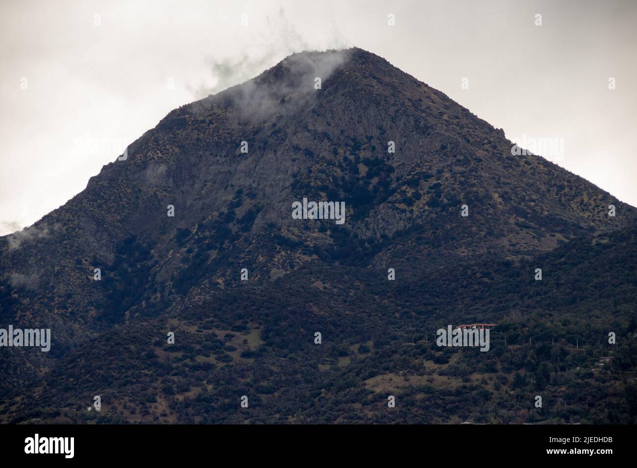 Manqueue Chile Manquehue hill in Santiago, Chile Stock Photo - Alamy