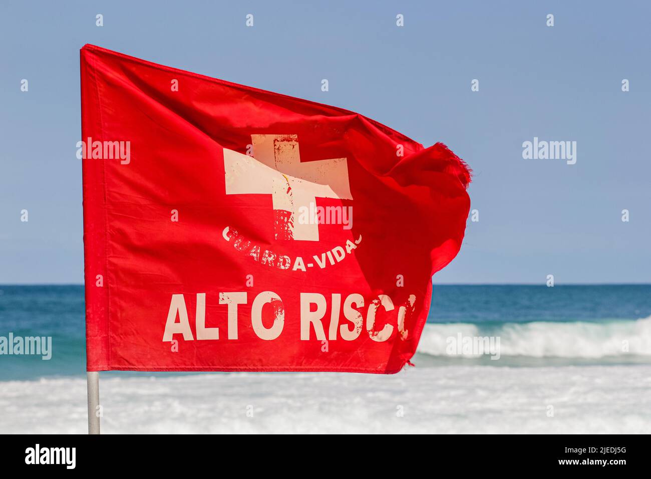 Rio De Janeiro Written On Silk Brasilian Waving Flag Stock Photo Alamy